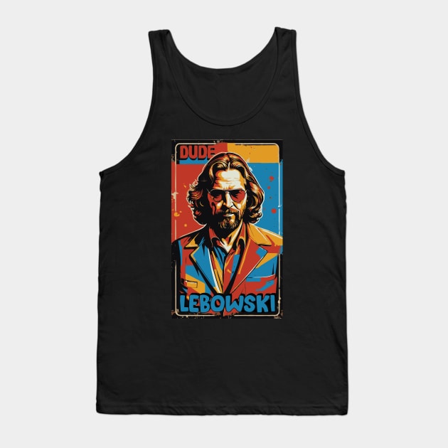 Dude Lebowski Fan Art Tank Top by Scaryzz